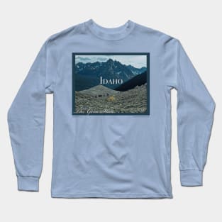 Idaho Poster Art Long Sleeve T-Shirt